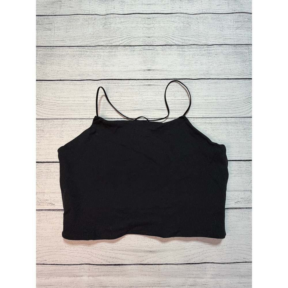 Nike ribbed sport bra Small Light support Minimalist Yoga Athleisure